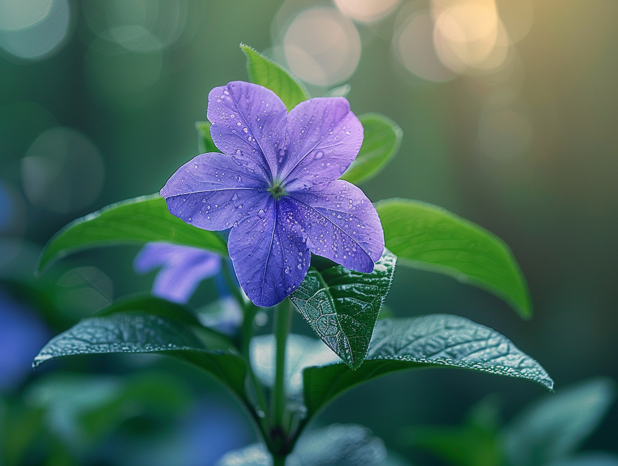 fleur violette